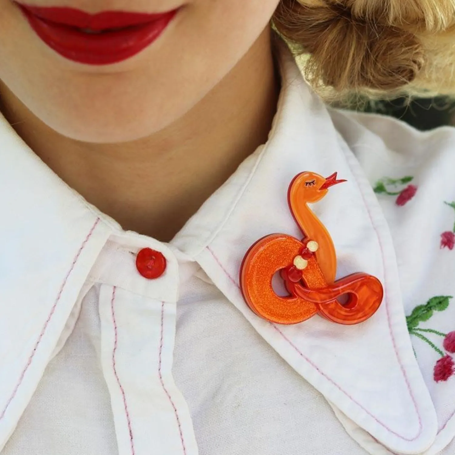 Jake The Snake Brooch^Erstwilder Hot