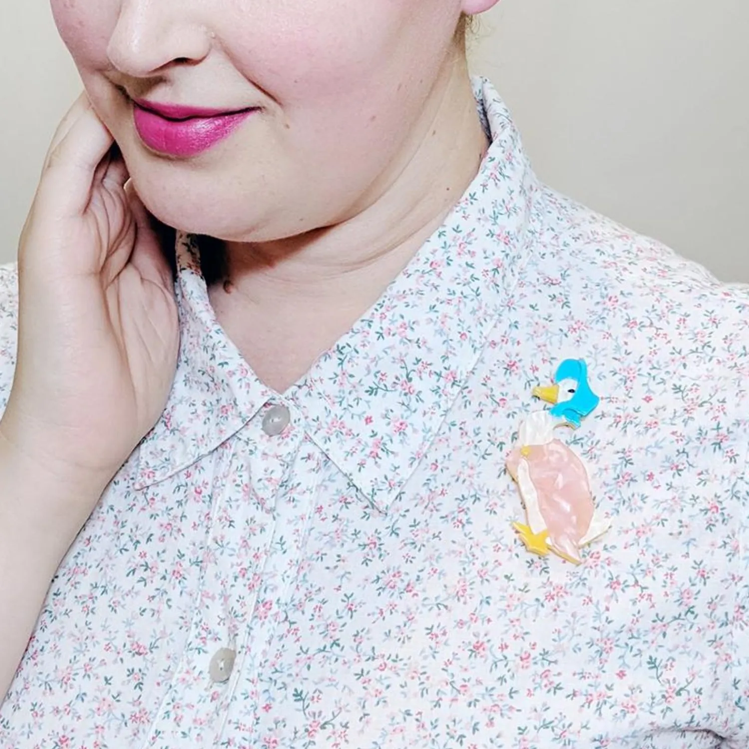 Jemima Puddle-Duck Brooch^Erstwilder Online