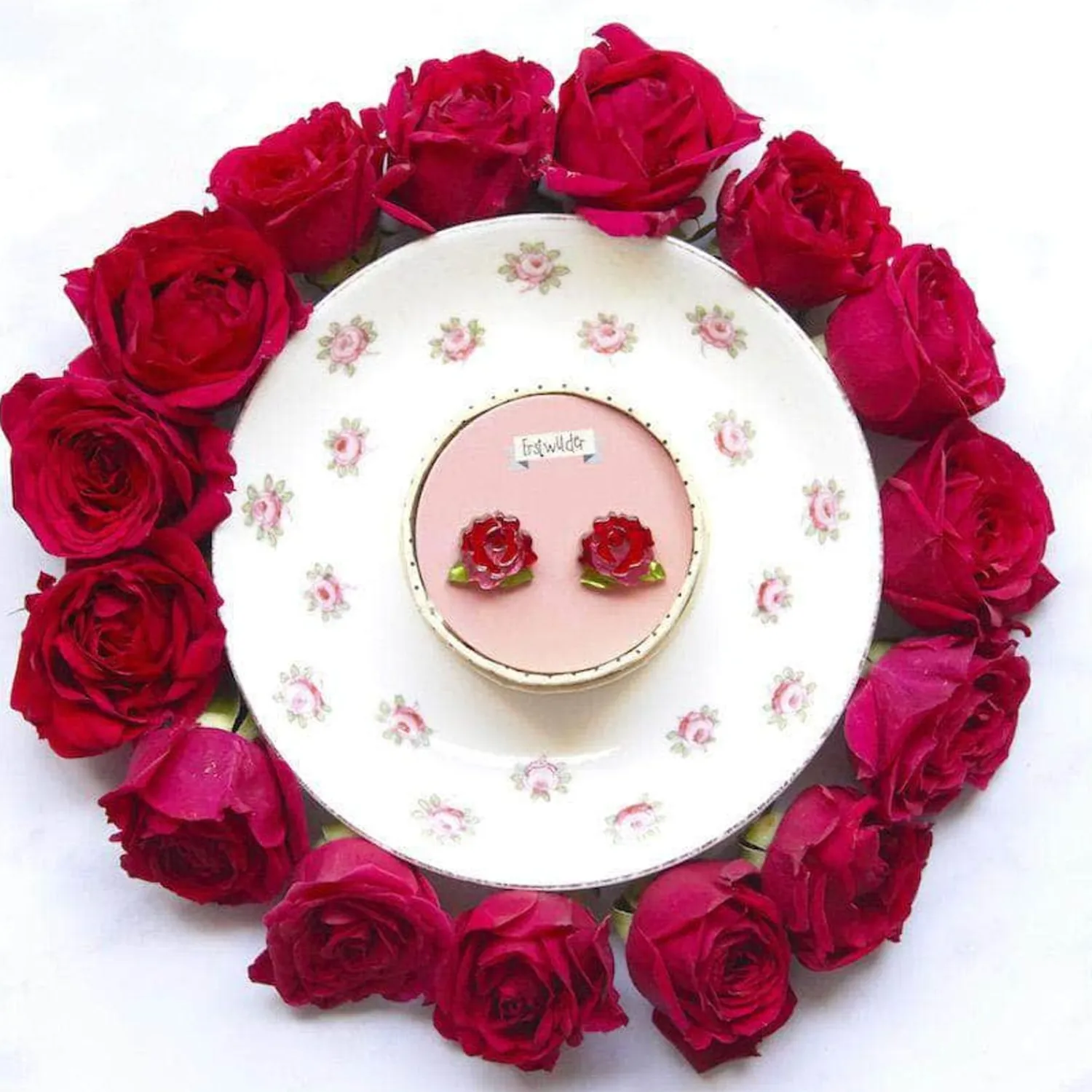 Juliet'S Blooms Rose Earrings^Erstwilder