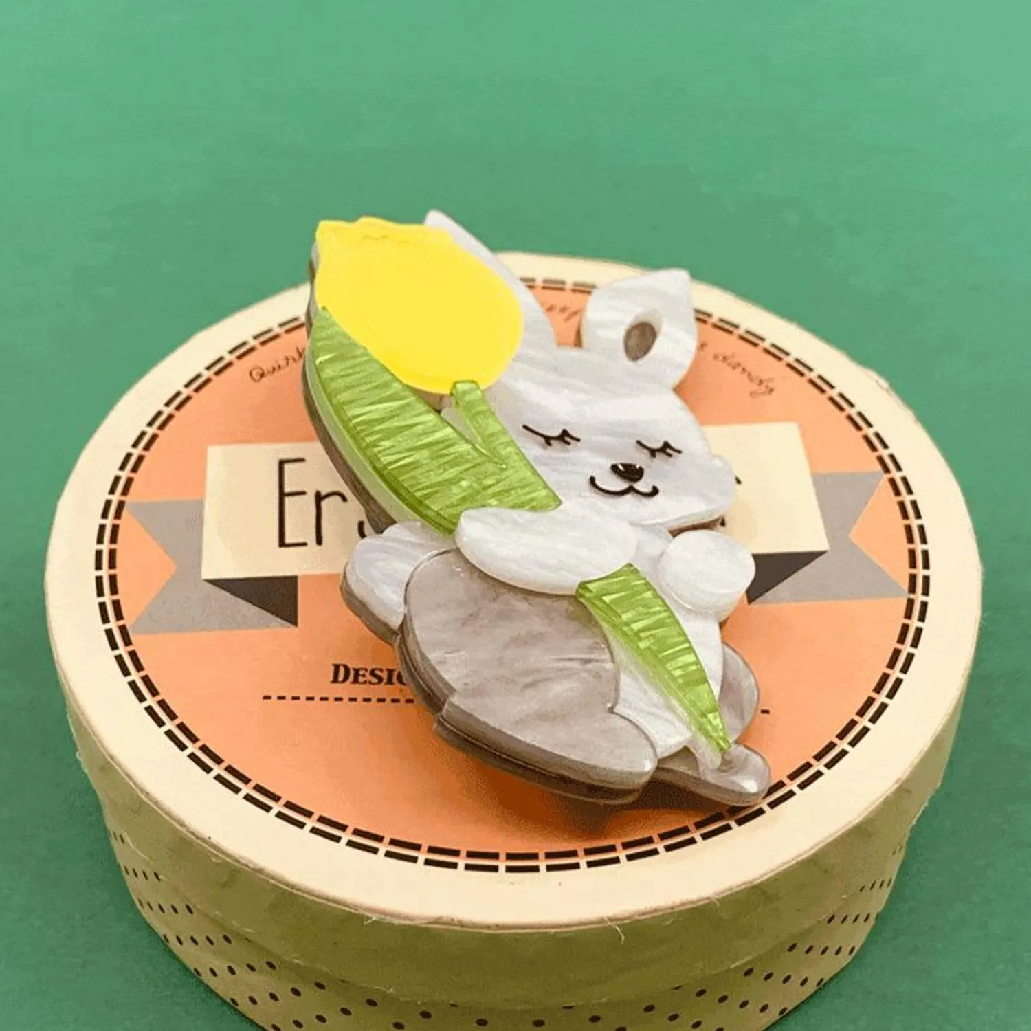 Junior & His Tulip Brooch^Erstwilder Online