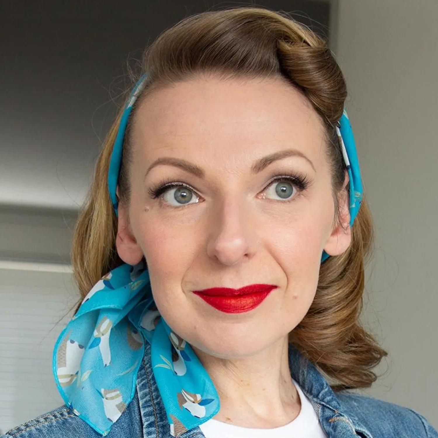 Kallista The Kookaburra Head Scarf^Erstwilder Hot