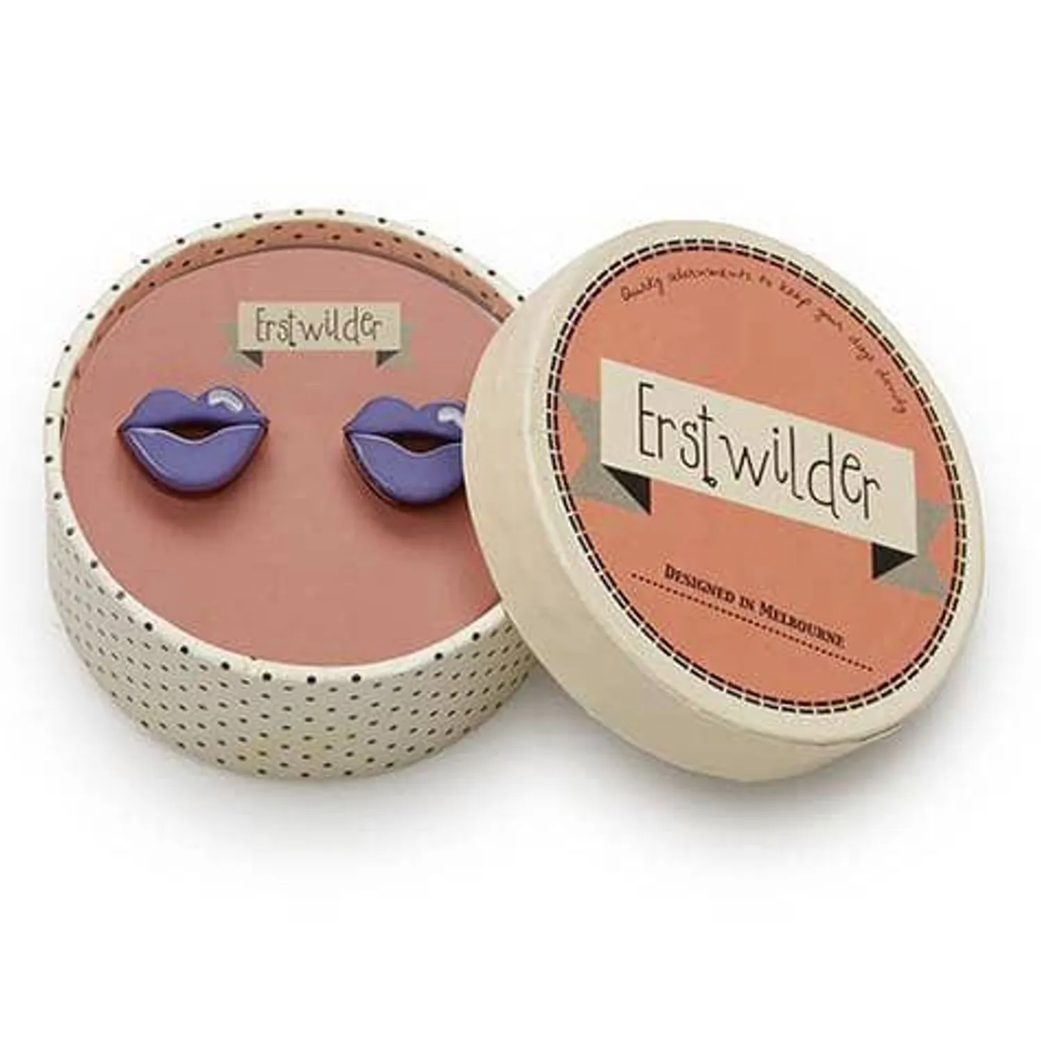 Kiss And Tell Earrings^Erstwilder