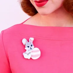 Kit & Egg Brooch^Erstwilder Clearance