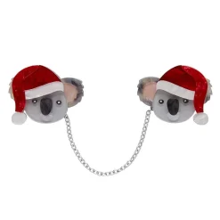 Koala Claus Double Brooch^Erstwilder Outlet