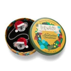 Koala Claus Double Brooch^Erstwilder Outlet