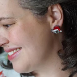 Koala Claus Earrings^Erstwilder New