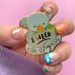 Koal-Ity Time Enamel Pin^Erstwilder Clearance