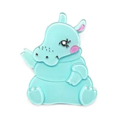 Kubu The Cutie Hippo Brooch^Erstwilder Clearance