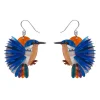 Kyrie Kingfisher Drop Earrings^Erstwilder