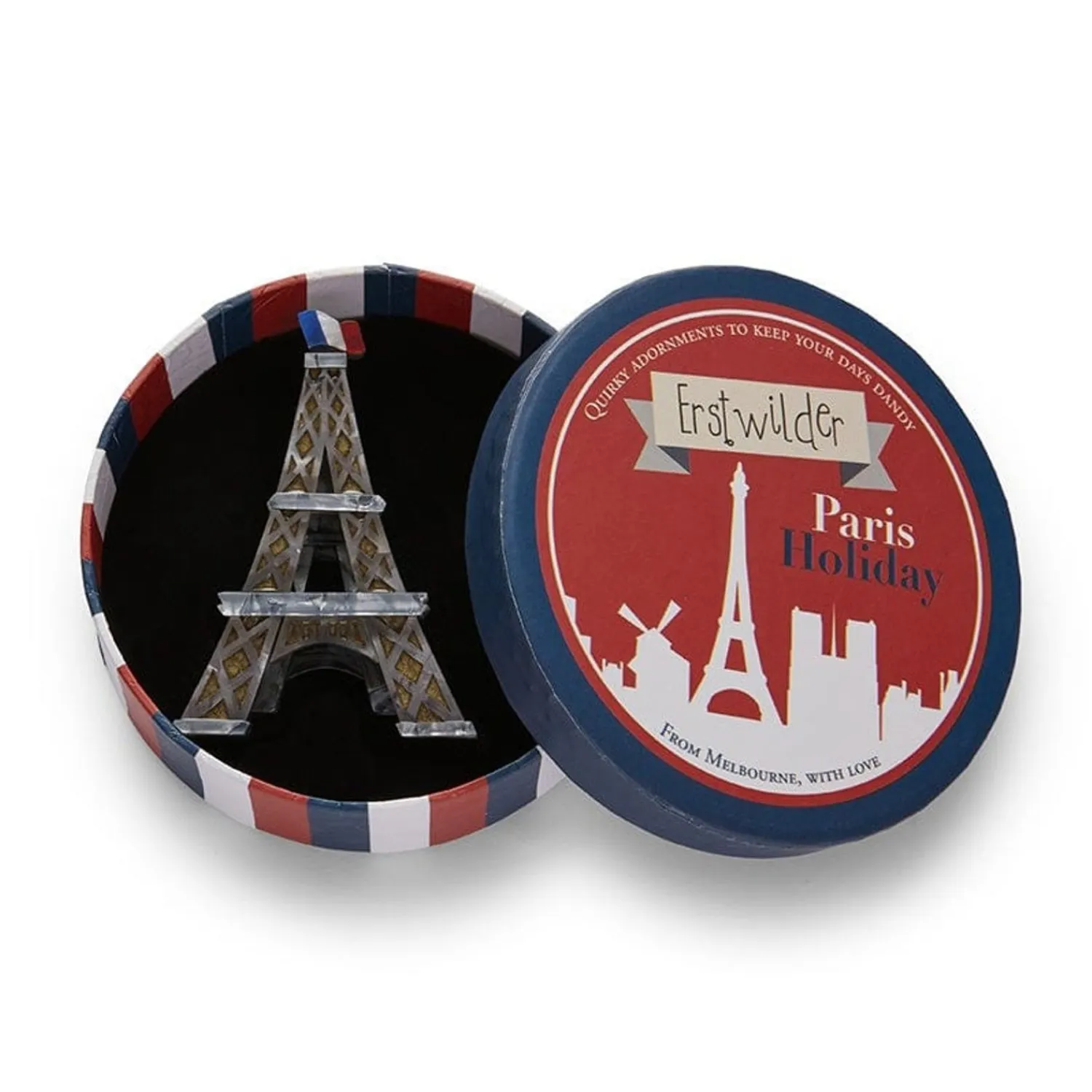 La Dame De Fer Brooch^Erstwilder Online