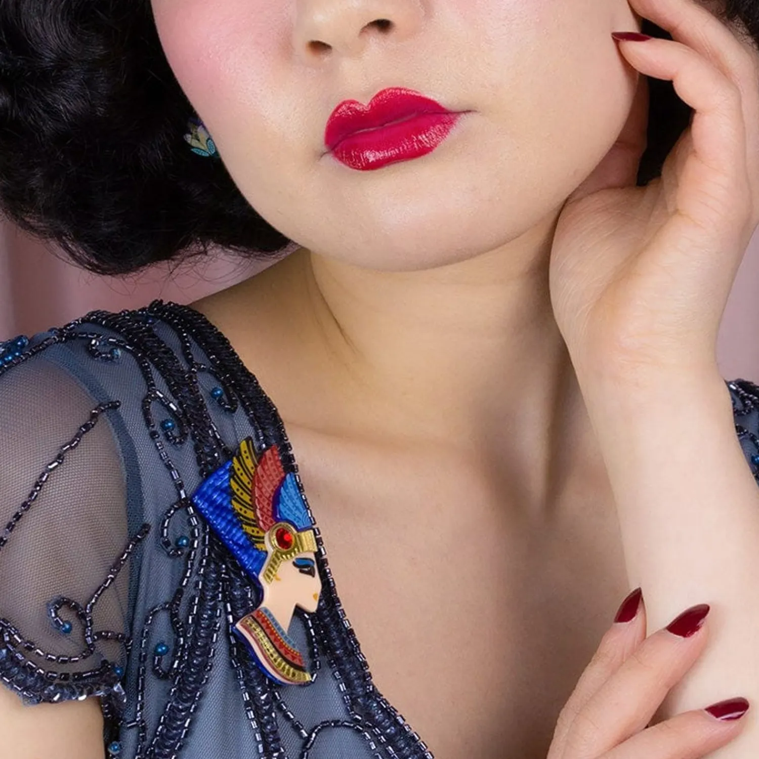Lady Of Grace Nefertiti Brooch^Erstwilder Outlet