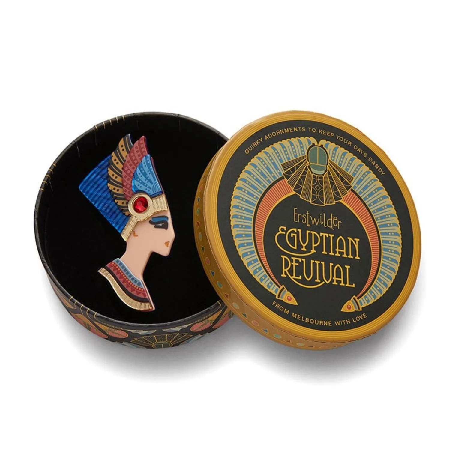 Lady Of Grace Nefertiti Brooch^Erstwilder Outlet