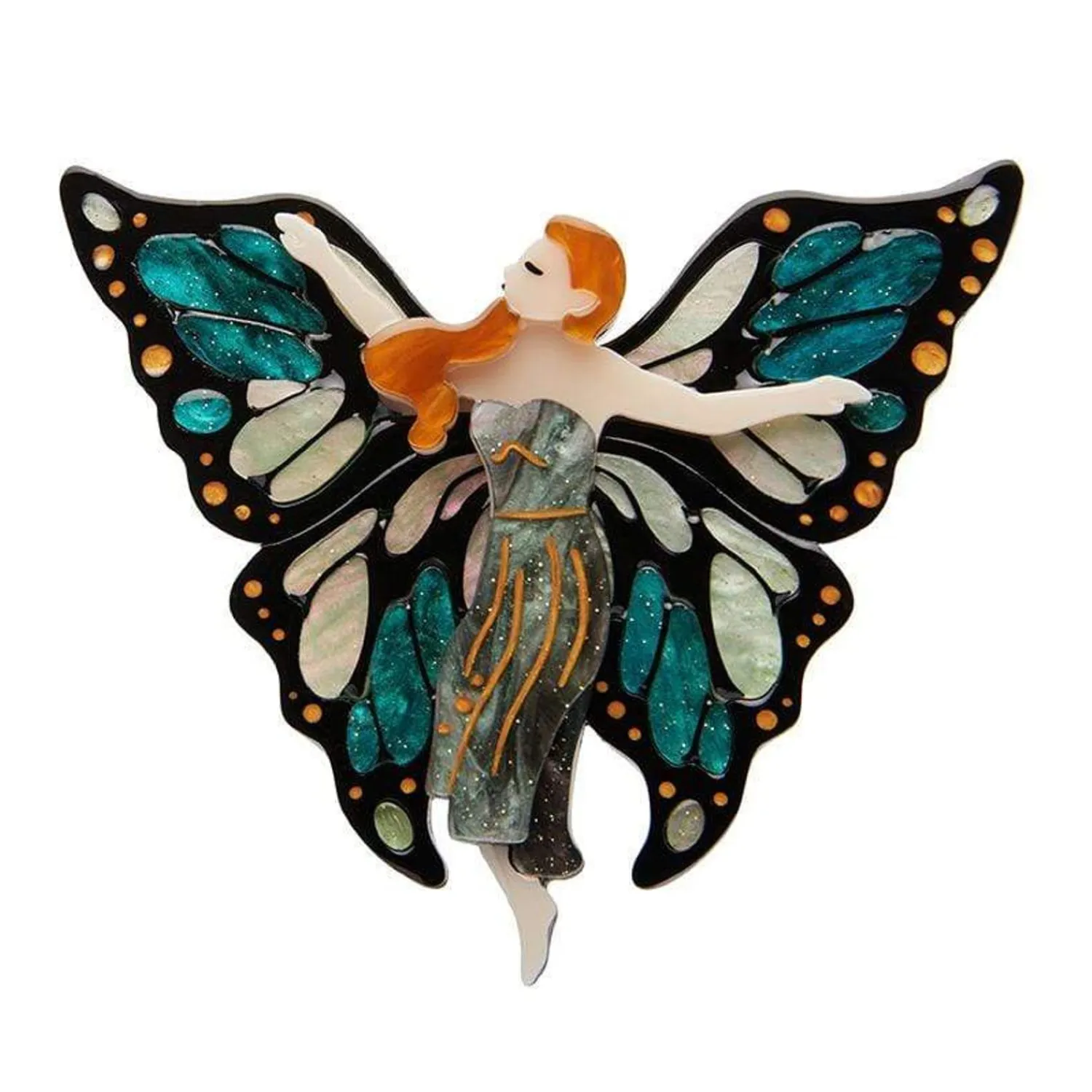 La Fee Verte Brooch^Erstwilder Clearance