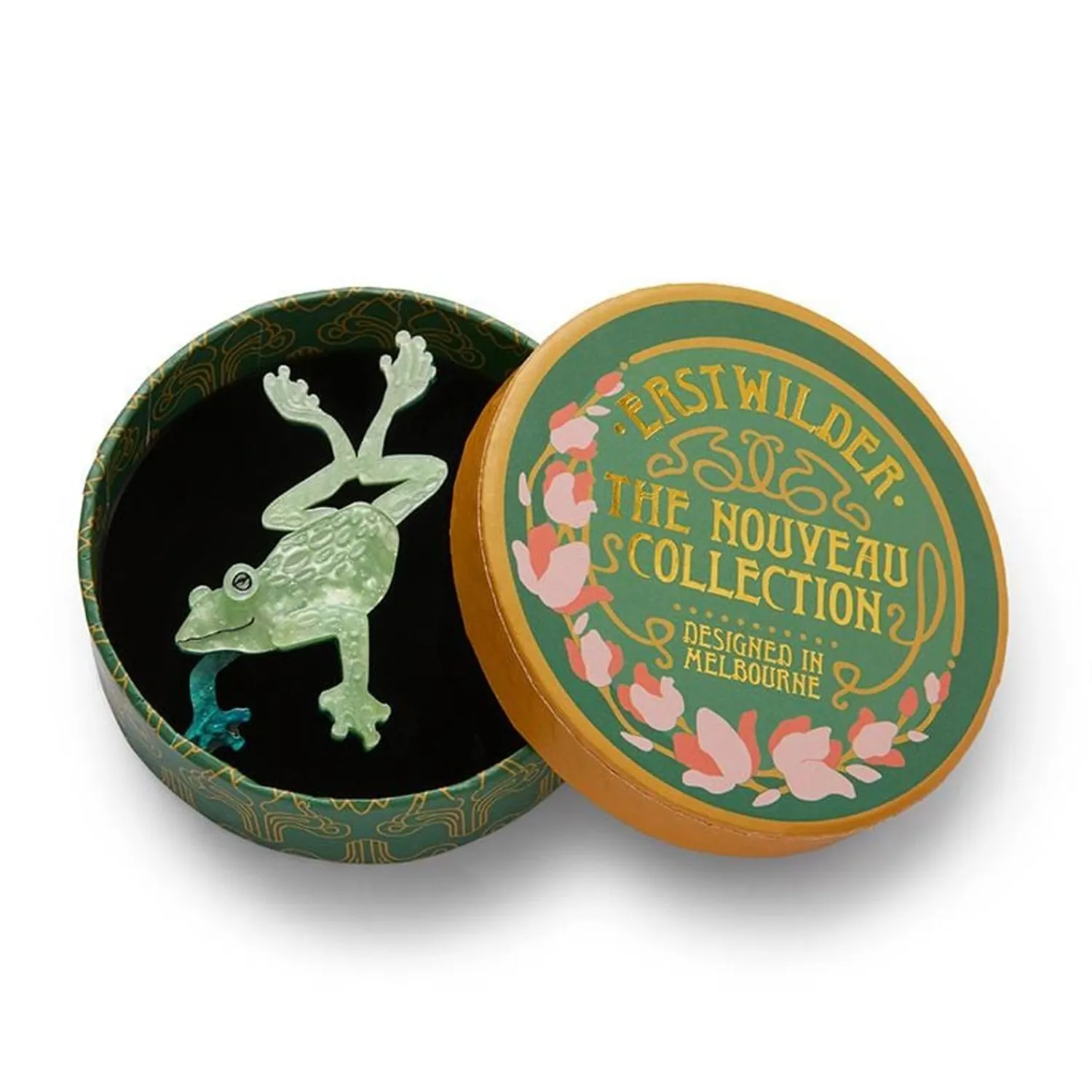 Leaps And Bounds Brooch^Erstwilder New