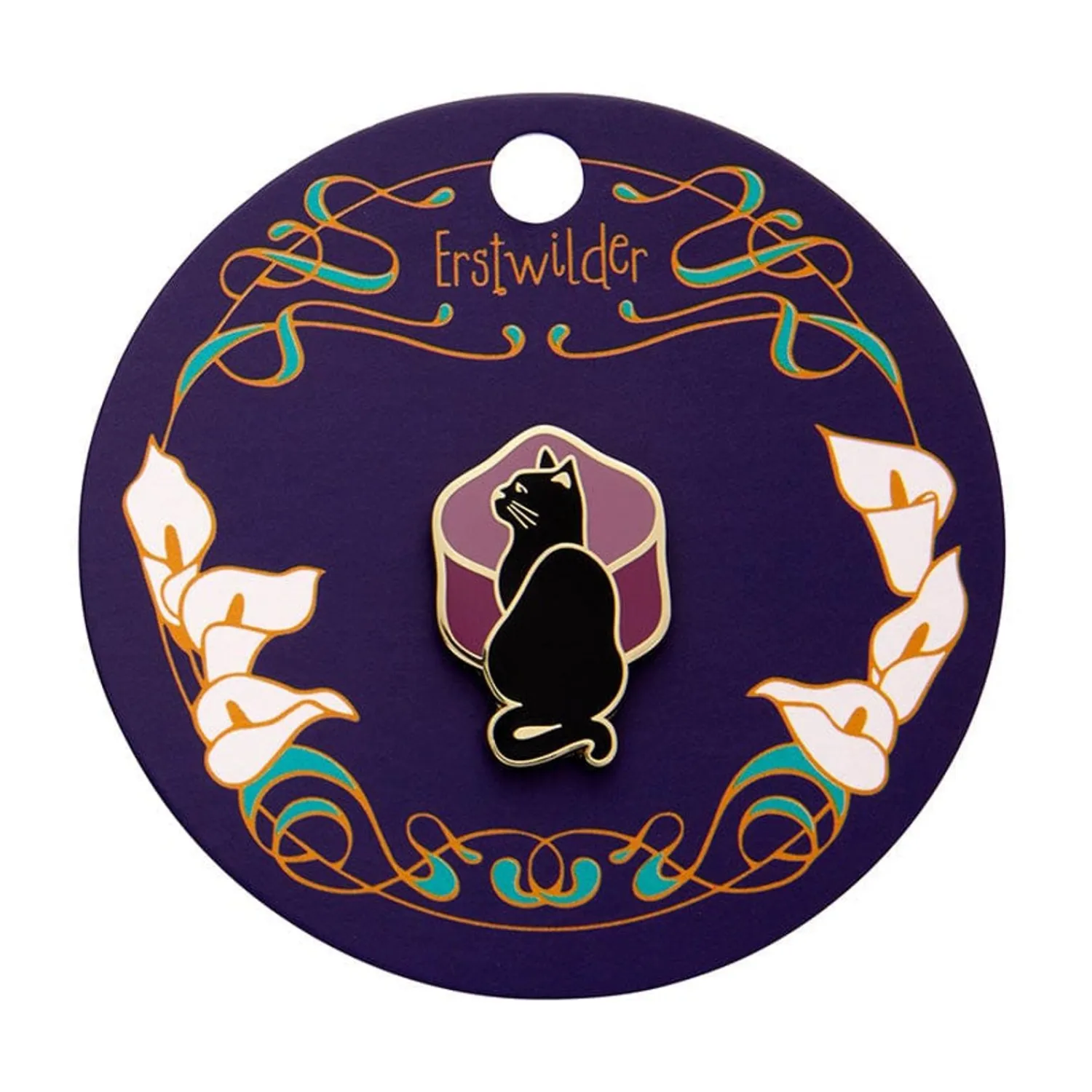 Le Chat Miaule Enamel Pin^Erstwilder Best