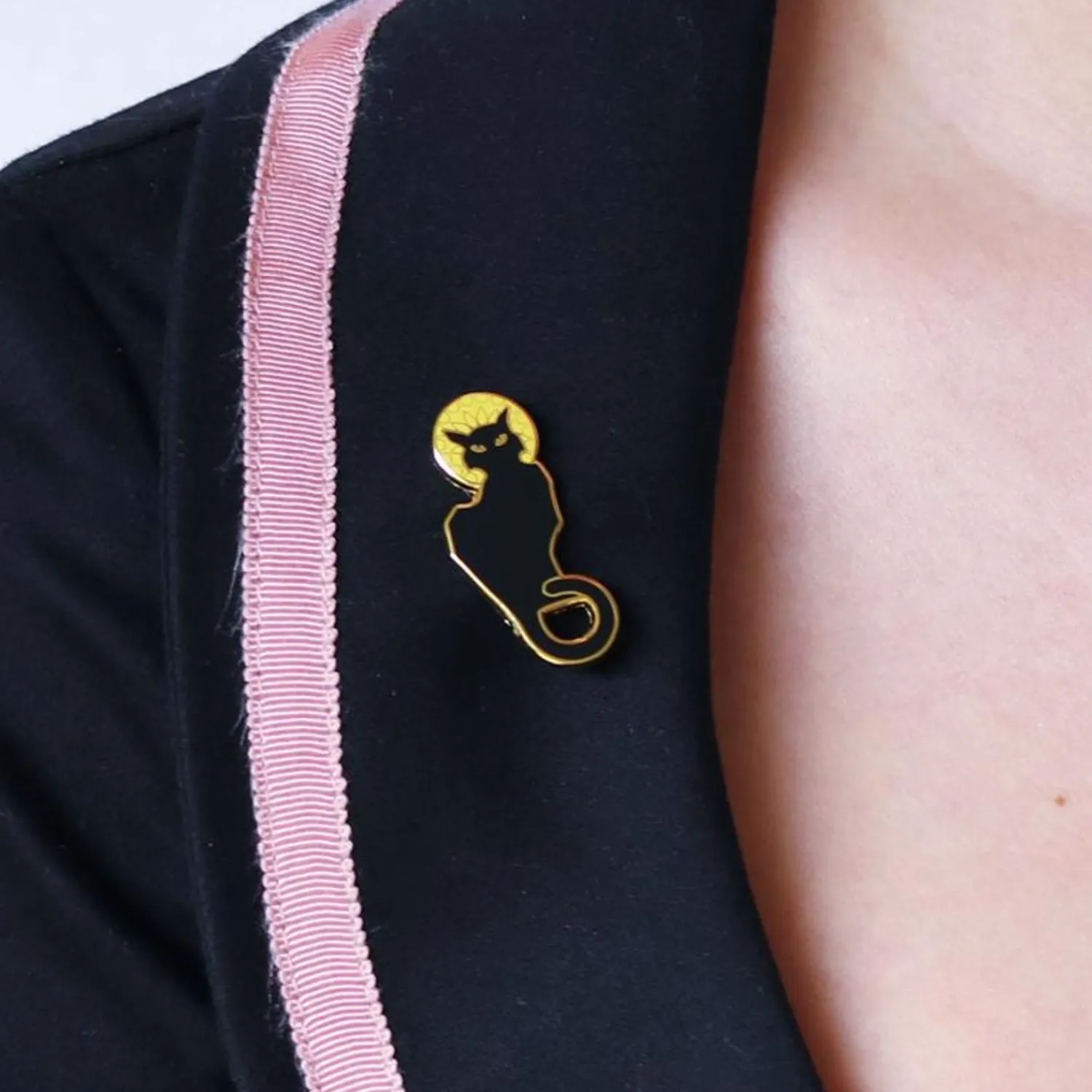 Le Chat Noir Enamel Pin^Erstwilder Online