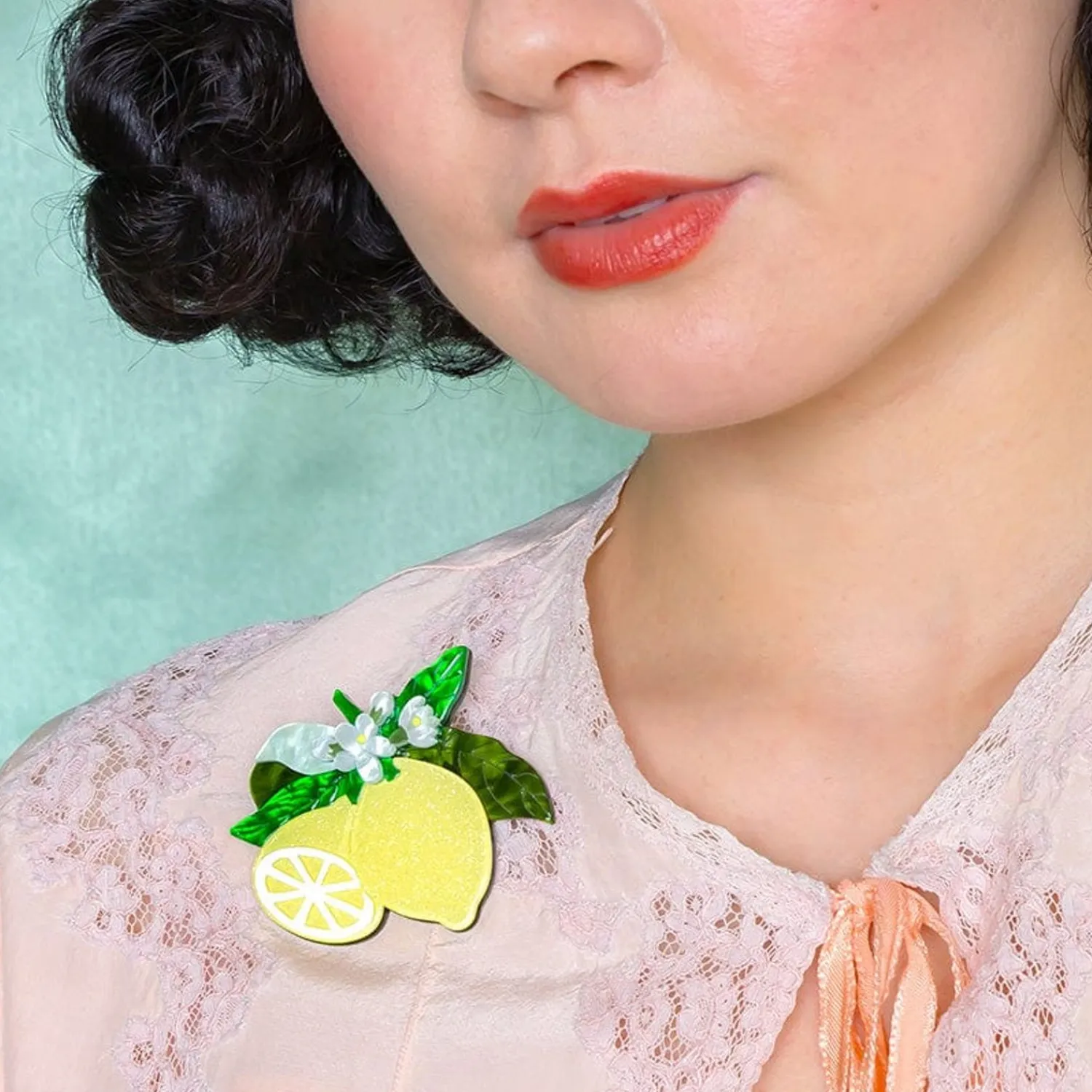 Lemon Drop Brooch^Erstwilder Outlet
