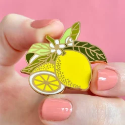 Lemon Drop Enamel Pin^Erstwilder Sale
