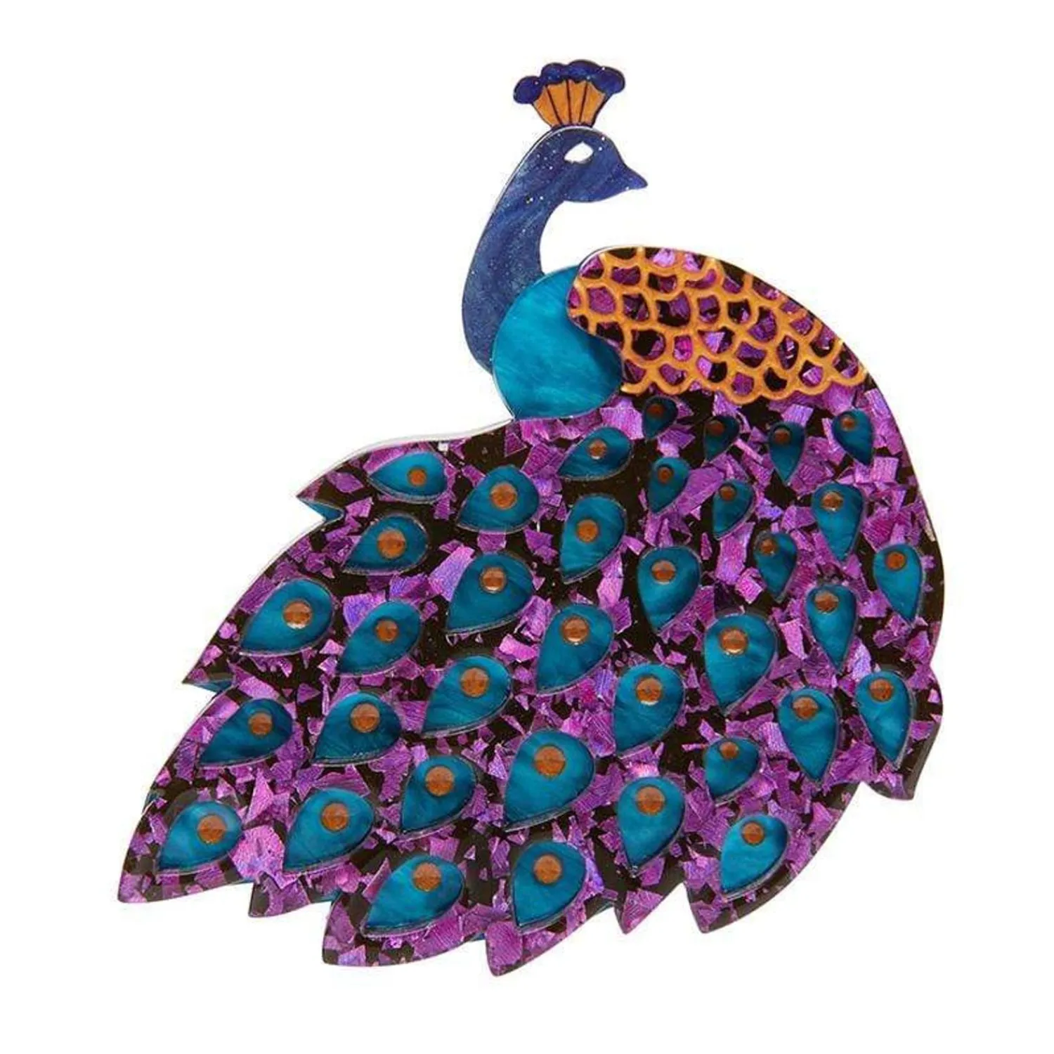 Le Peacock Royal Brooch^Erstwilder Online