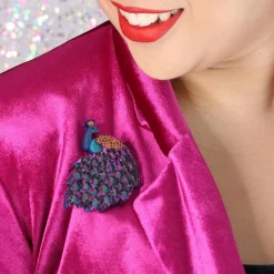 Le Peacock Royal Brooch^Erstwilder Online