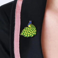 Le Peacock Royal Enamel Pin^Erstwilder Hot
