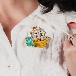 Let'S Set Sail Enamel Pin^Erstwilder Hot