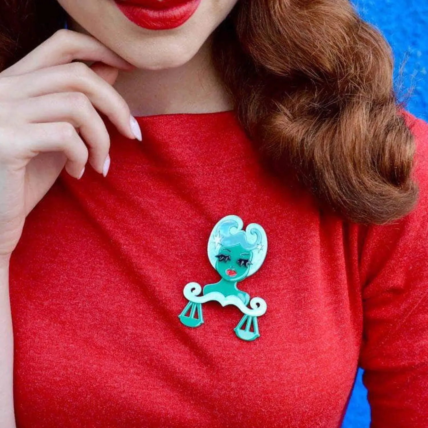 Libra The Learned Brooch^Erstwilder Sale