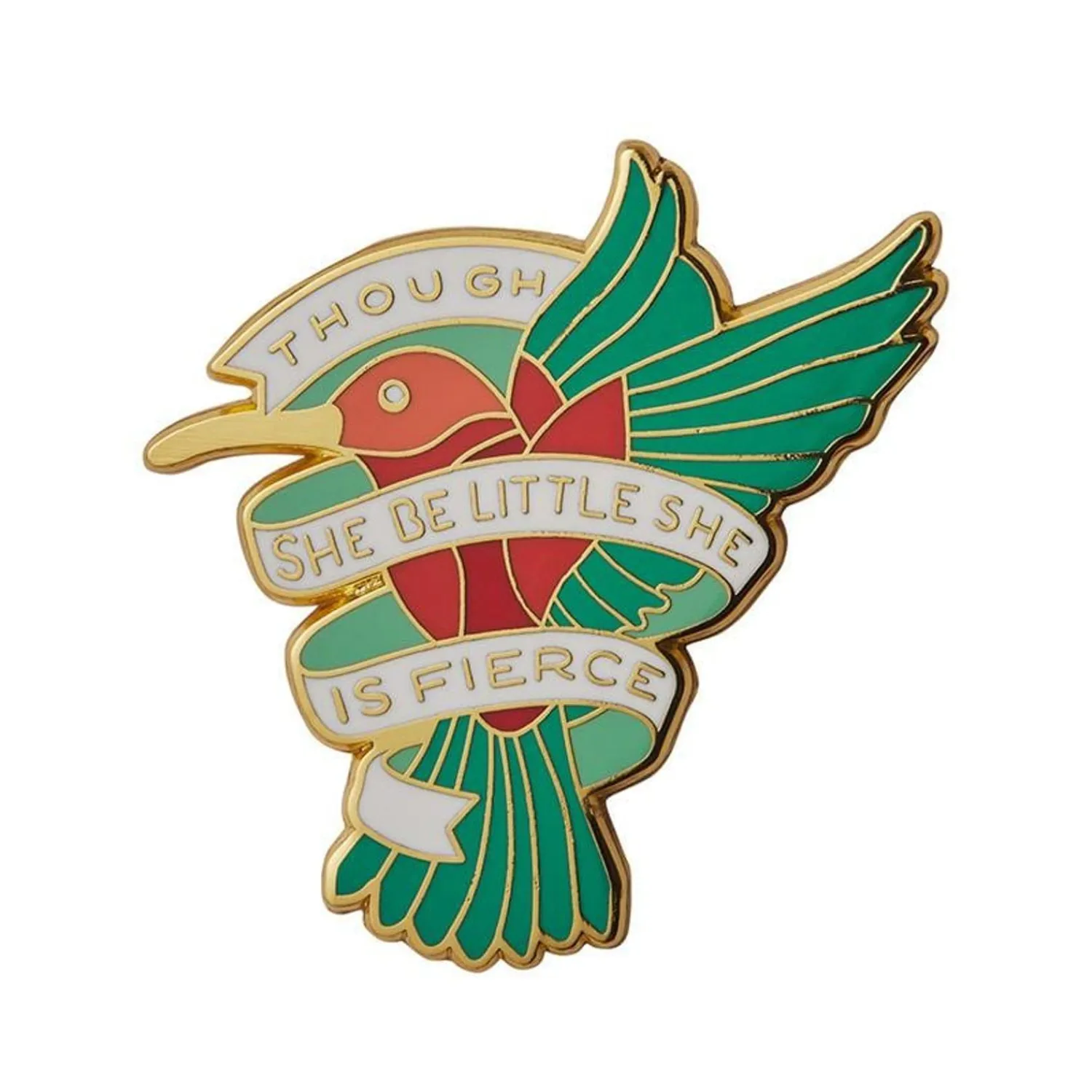 Little And Fierce Enamel Pin^Erstwilder Best