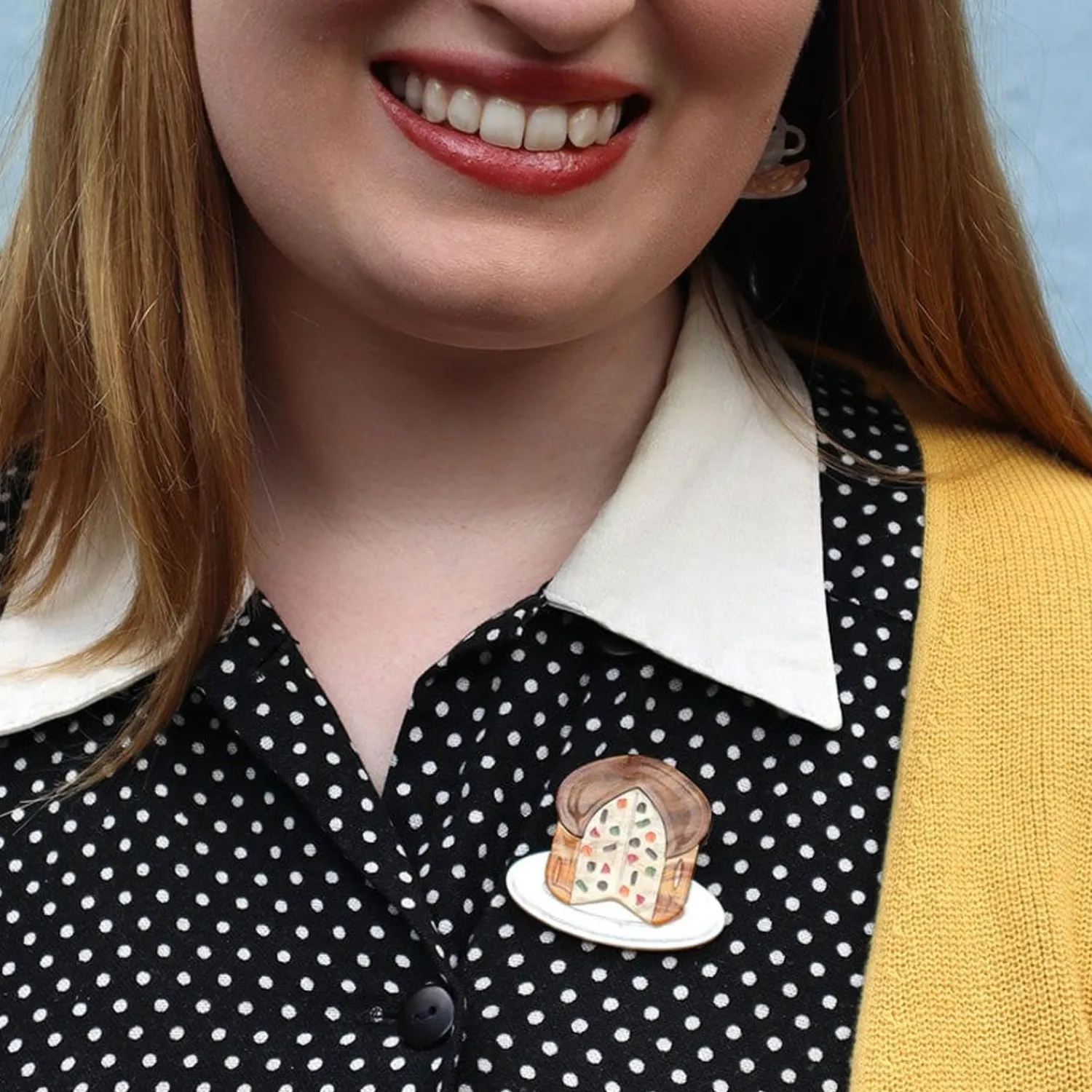 Little Big Bread Brooch^Erstwilder New