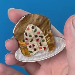Little Big Bread Brooch^Erstwilder New