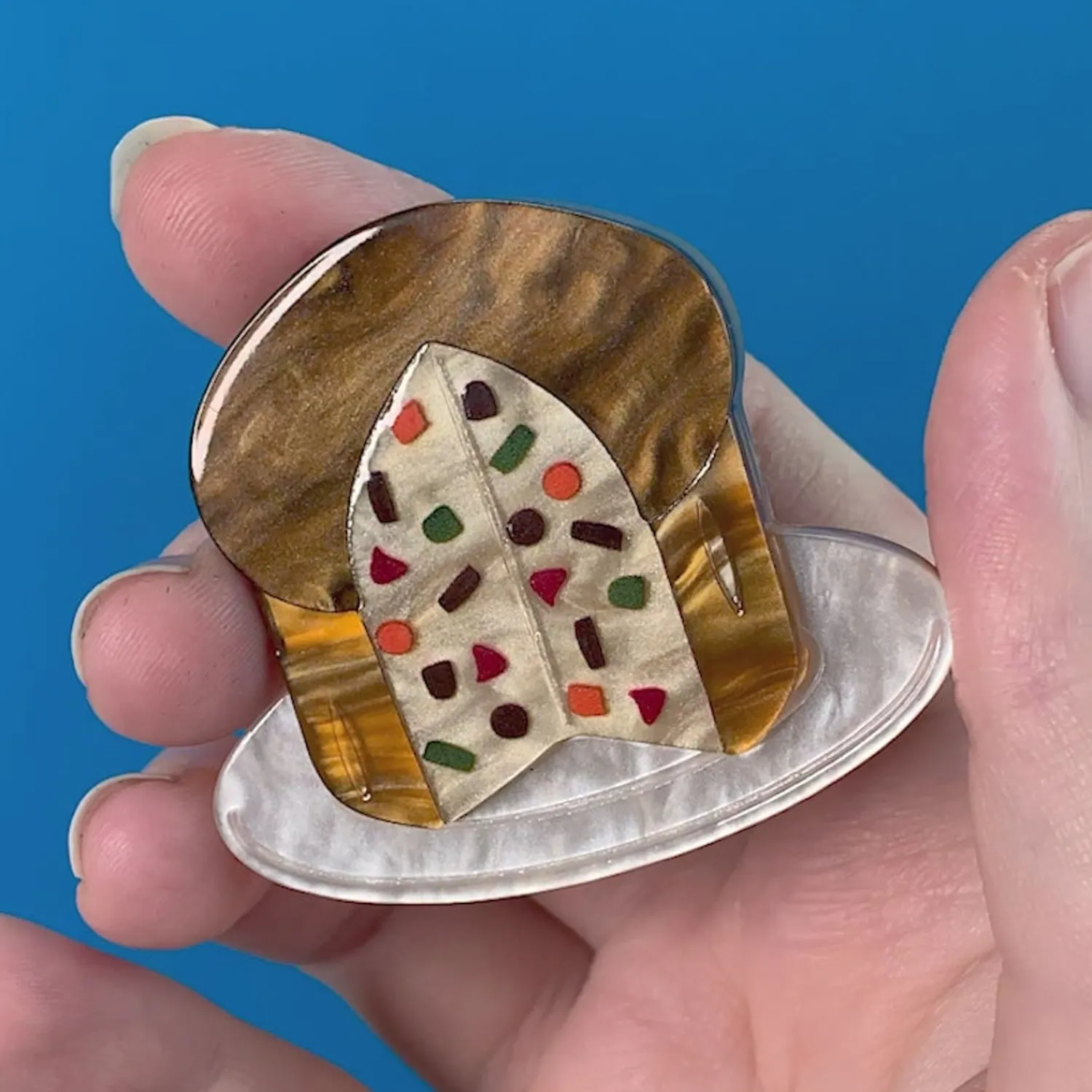 Little Big Bread Brooch^Erstwilder New