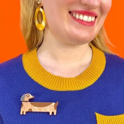 Long Dog Brooch^Erstwilder Online