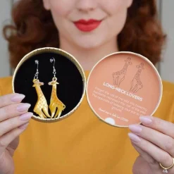 Long-Neck Lovers Earrings^Erstwilder Discount