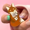 Lookin' Foxy Enamel Pin^Erstwilder Discount