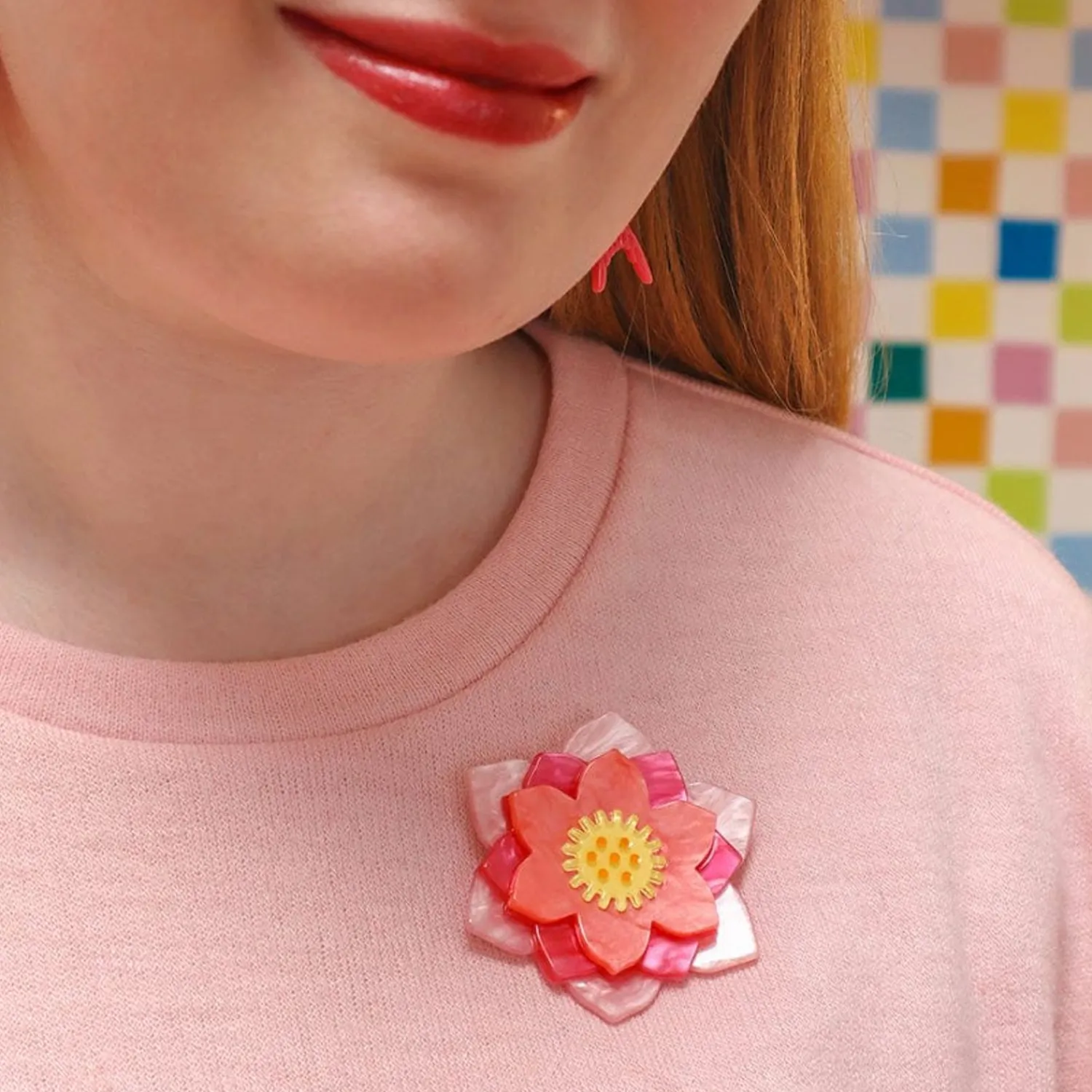 Lotus Rising Brooch^Erstwilder New