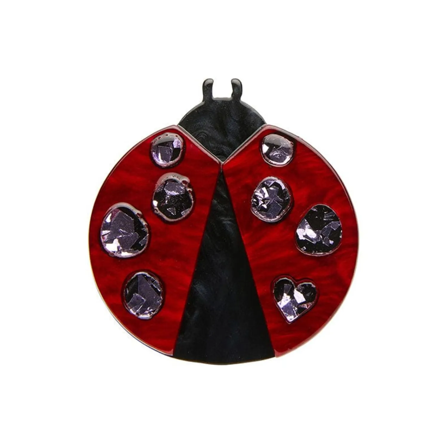 Lou Lou Ladybug Mini Brooch^Erstwilder Clearance