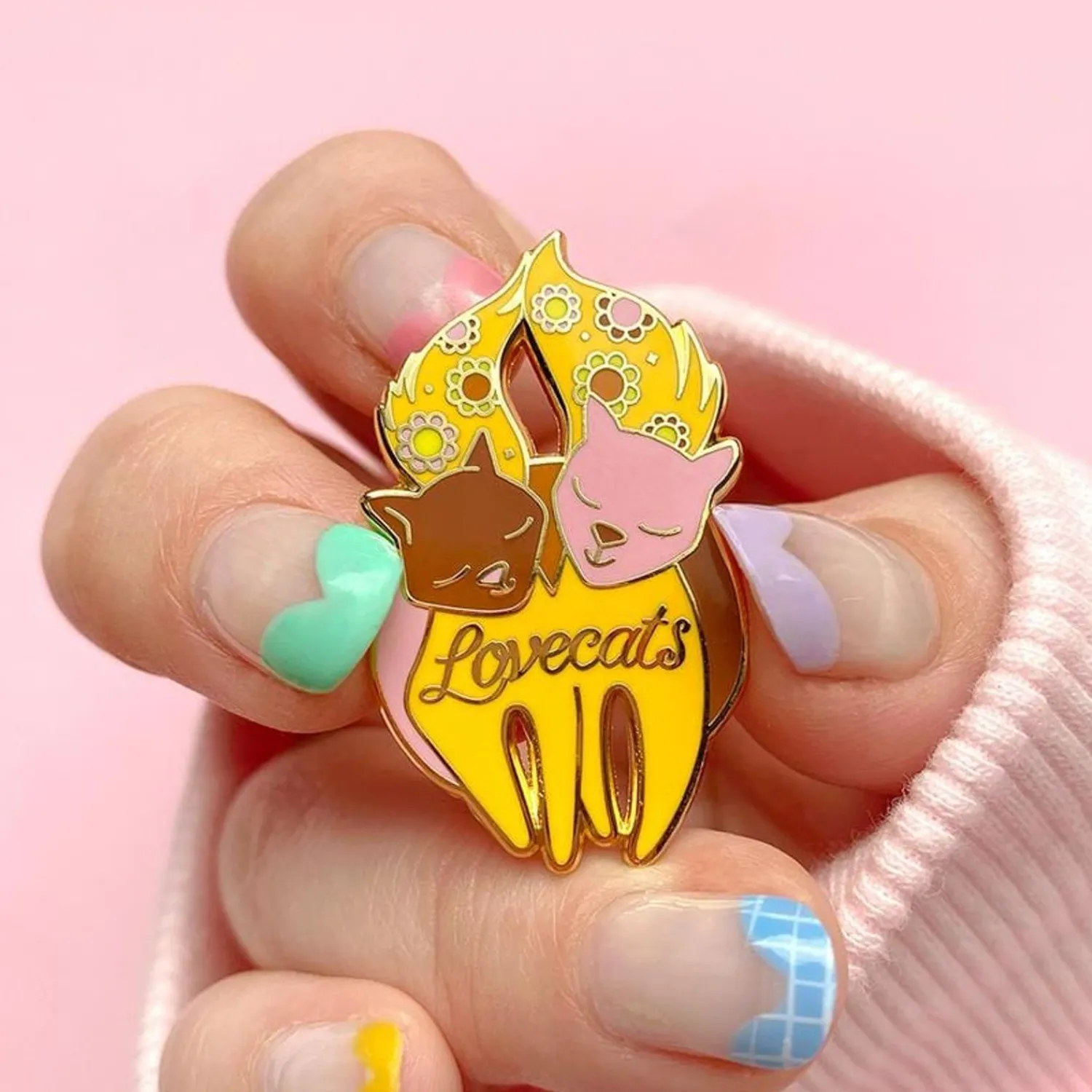 Love Cats Enamel Pin^Erstwilder New