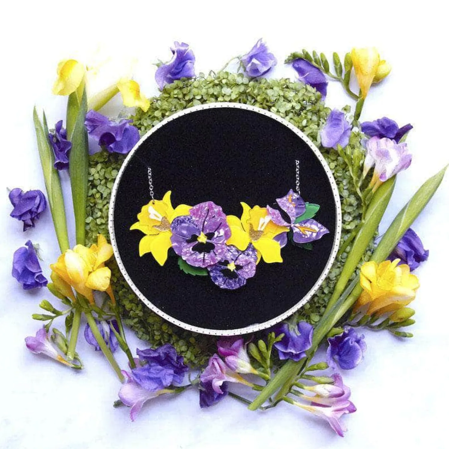 Love-In-Idleness Flower Necklace (Large)^Erstwilder Discount