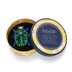 Luck Of The Beetle Brooch^Erstwilder New