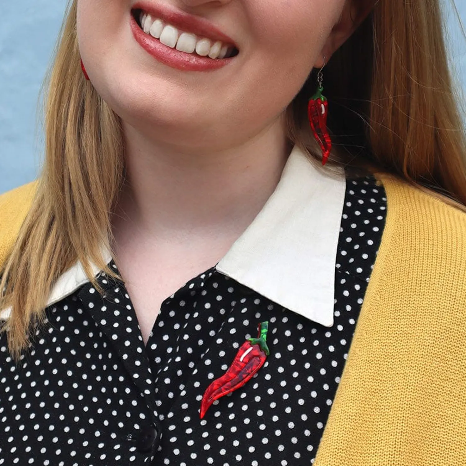 Lucky Little Horn Brooch^Erstwilder Best