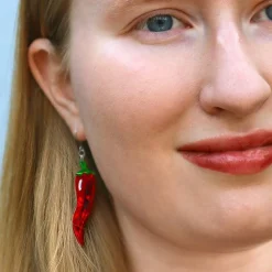 Lucky Little Horn Drop Earrings^Erstwilder Sale