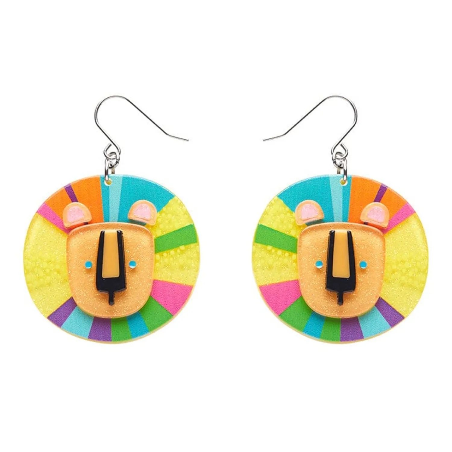 Luka The Lion Drop Earrings^Erstwilder Hot