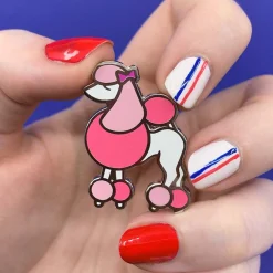 Madame Caniche Enamel Pin^Erstwilder Discount