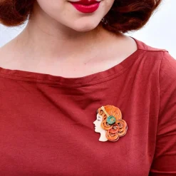 Mademoiselle Bernhardt Brooch^Erstwilder Sale