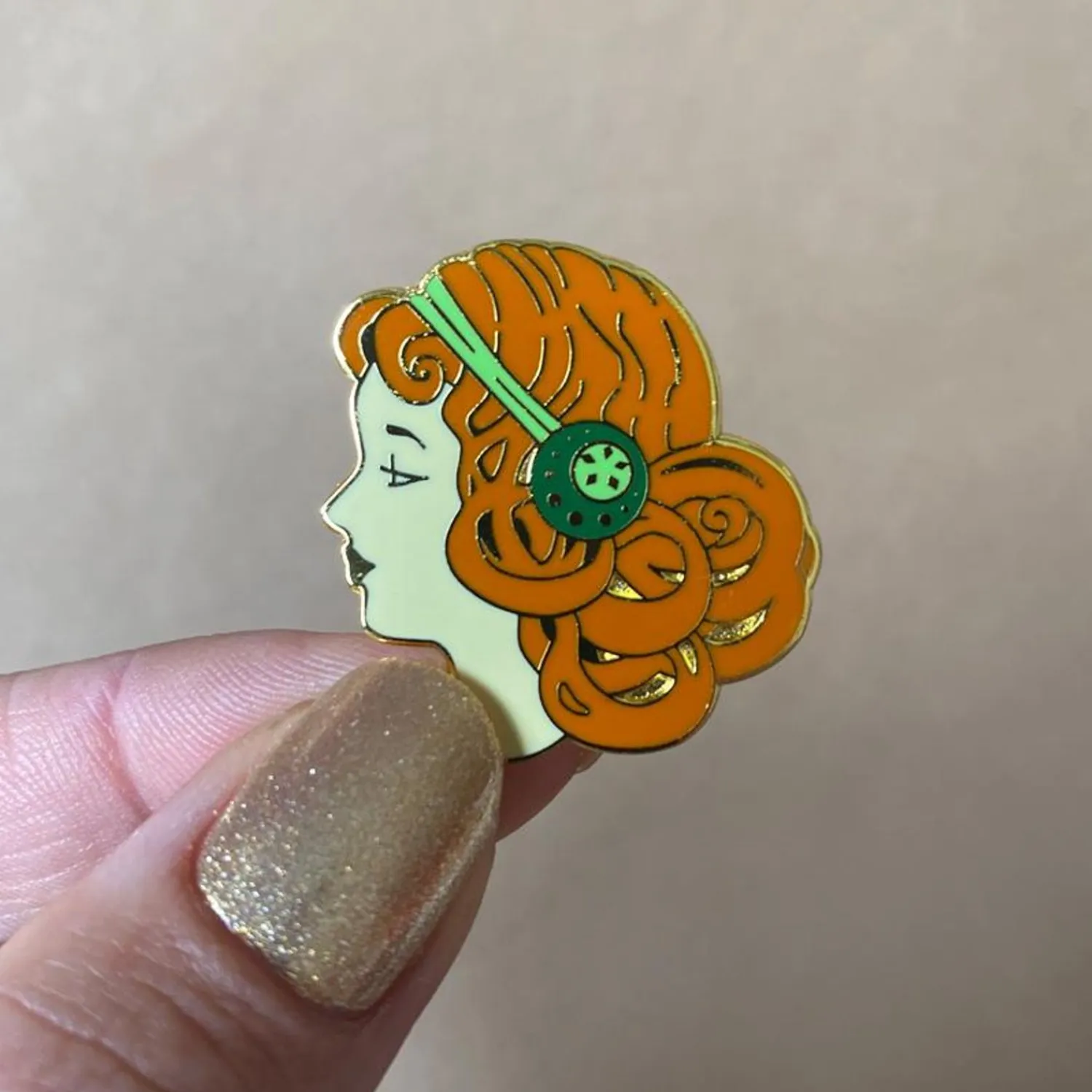 Mademoiselle Bernhardt Enamel Pin^Erstwilder