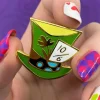 Mad Hatter'S Tea Party Hat Enamel Pin^Erstwilder Discount
