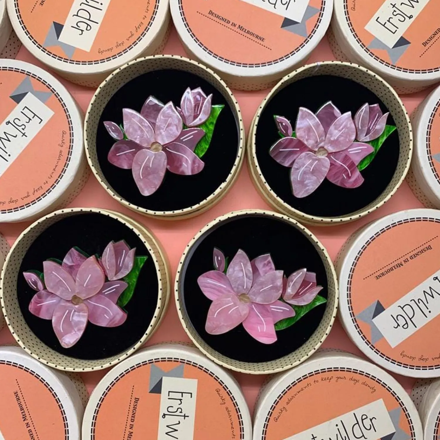 Magnificent Magnolia Brooch^Erstwilder