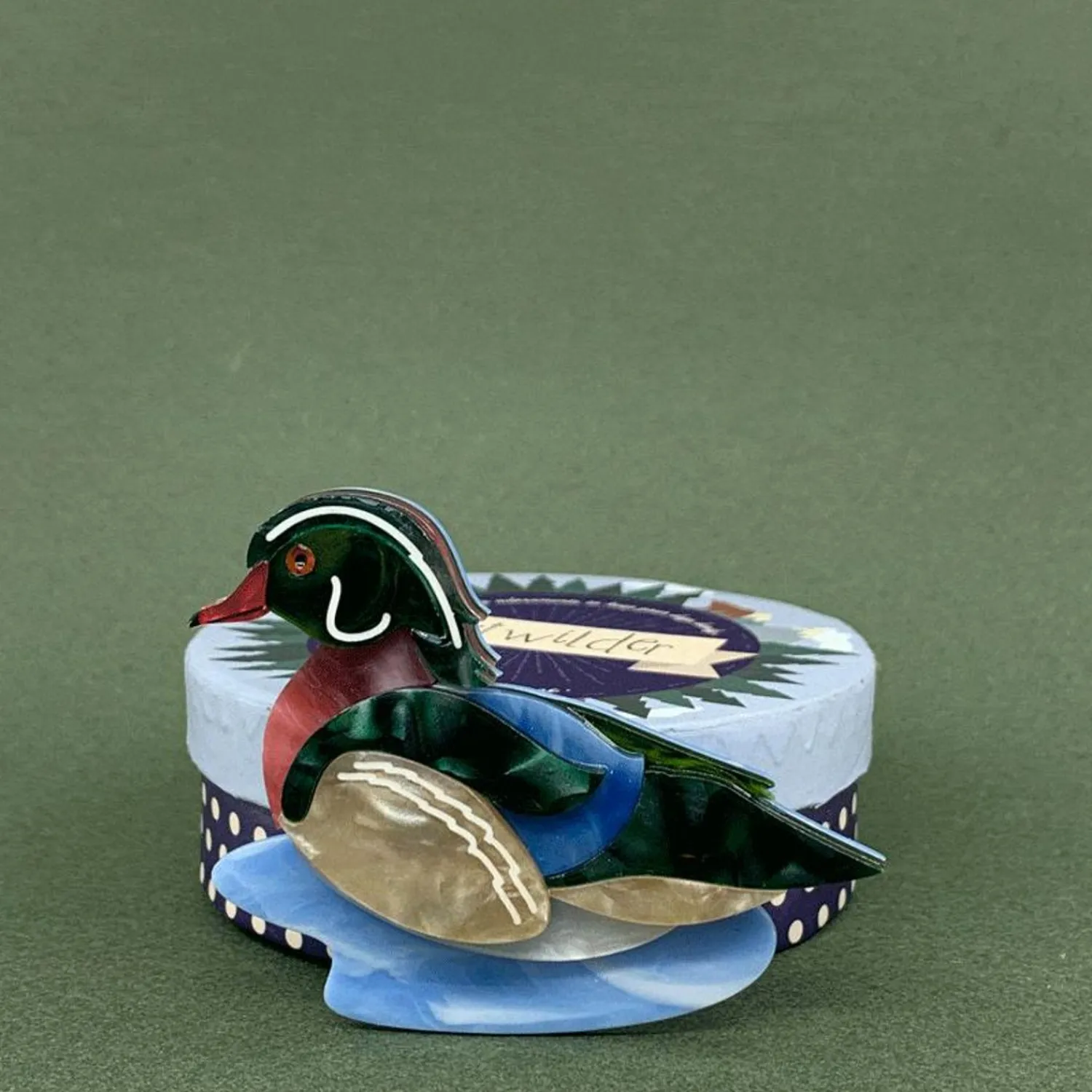 Mallard Ballard Brooch^Erstwilder Outlet