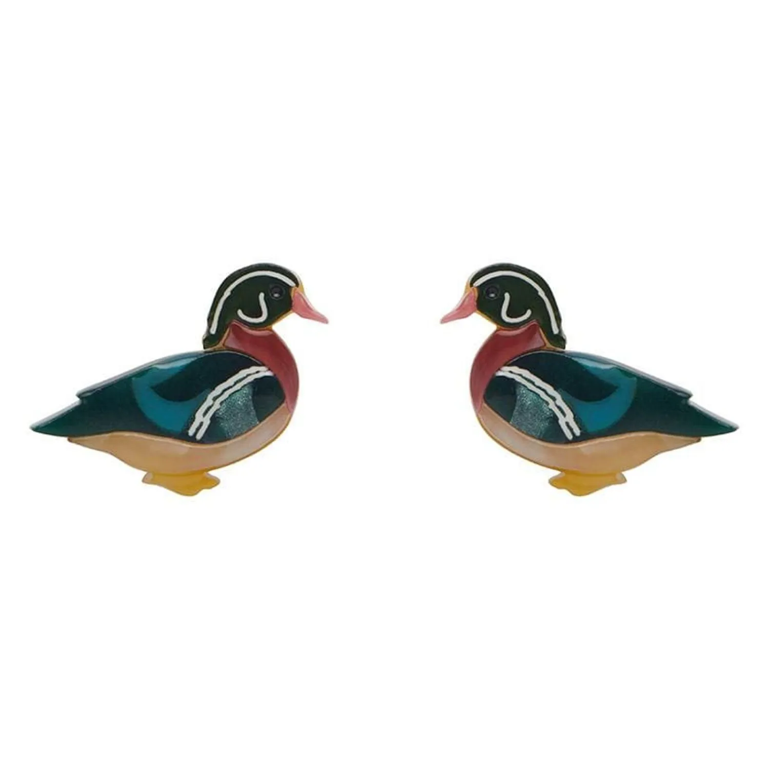 Mallard Ballard Stud Earrings^Erstwilder Sale