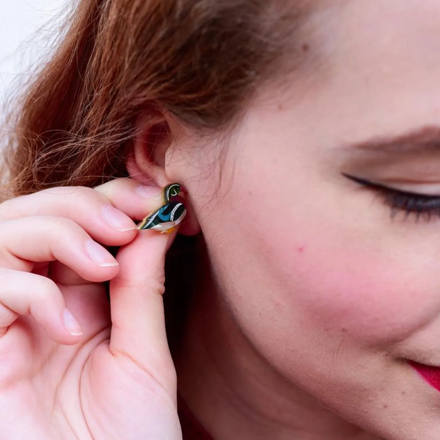 Mallard Ballard Stud Earrings^Erstwilder Sale